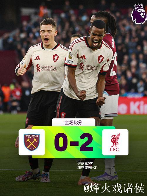 英超-伊萨克进球加克波助攻建功 利物浦2-0击败西汉姆联